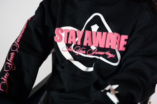 ATOMEVE PINK ALERT HOODIE