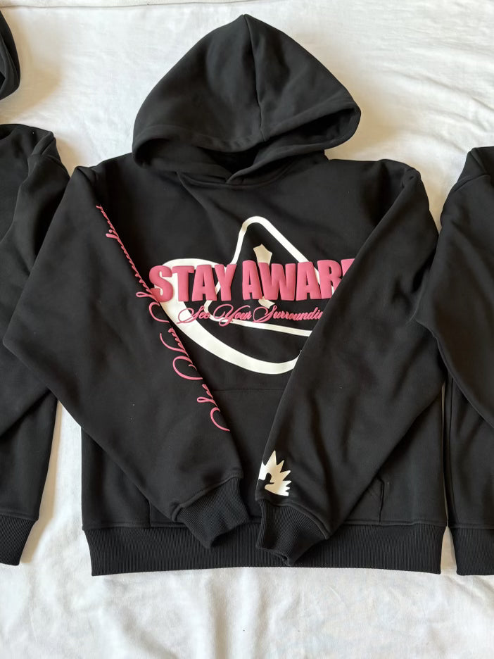 ATOMEVE PINK ALERT HOODIE